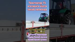 МТЗ беларус Тракторлар Арзон Нархларда 998943312343 automobile avto farming тренды rek rec [upl. by Ymarej]