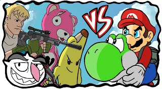 Super Mario VS Fortnite [upl. by Gensmer]