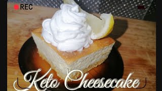 Keto Baked Cheesecake [upl. by Navlys]