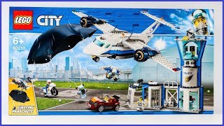 LEGO 60210 City Sky Police Air Base Speed Build [upl. by Oag]