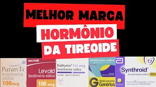 Levotiroxina Puran T4 Levoid Euthyrox Syntroid  Qual é o melhor para tratar o hipotireoidismo [upl. by Nhguavaj]