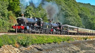 Double Manors Dartmouth Steam Railway  17th amp 19th July 2015 [upl. by Stauffer]