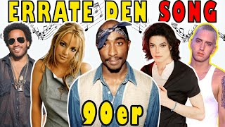 Errate Den Song 90er  Die Bekanntesten Hits Der 90er  Musik Quiz [upl. by Ibed249]