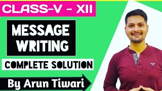 Message Writing  Message Writing Format Best way to write message messagewriting englishgrammar [upl. by Anaz]