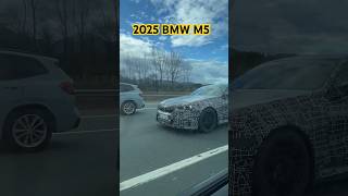 Spotted 2025 BMW M5 [upl. by Esilram]