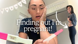 Finding out I got PREGNANT on my Honeymoon 1st Trimester Update and How Im Feeling about it All [upl. by Nillek]