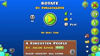 Hey Can you all teach me how to beat this awesome plaformer level called Rotateq mark [upl. by Sassan]