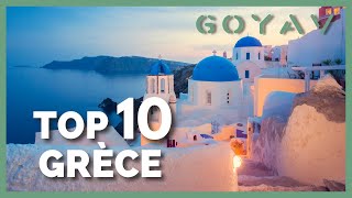 Les 10 meilleures villes de Grèce [upl. by Ateloiv]