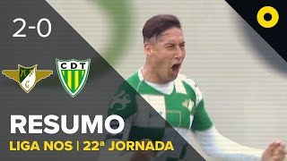 Moreirense 20 Tondela  Resumo  SPORT TV [upl. by Neeron]