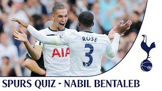 Nabil Bentaleb takes the Spurs quiz [upl. by Formica]