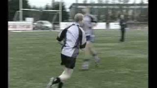 Gaelic Football Passing Drill [upl. by Enyalahs]