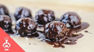 Keto Coconut Balls dipped in Dark Chocolate  LCHF  Grainfree  Glutenfree [upl. by Bandeen649]