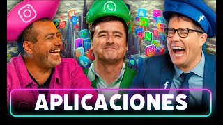 NI TAN SOCIOS  LAS APLICACIONES 📱📲🤣 EP 12 [upl. by Noslen]