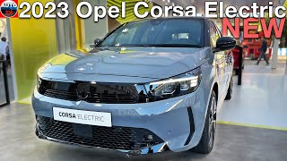 NEW 2023 Opel Corsa Electric  REVIEW Walkaround exterior amp interior [upl. by Petrina]