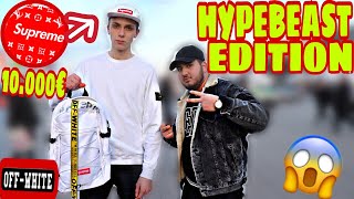 WIE VIEL IST DEIN OUTFIT WERT 😱🔥 HYPEBEAST EDITION  STREET UMFRAGE  MAHAN [upl. by Feetal]