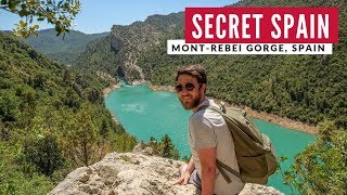 Spains MUST SEE Hidden Gem  Hiking Congost de Montrebei Catalonia  Full Time Travel Vlog 11 [upl. by Aiuoqes]