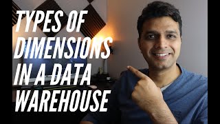 7 Different Types of Dimensions in a Data Warehouse [upl. by Lohse]