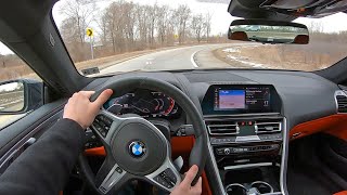 2020 BMW 840i Gran Coupe  POV Test Drive Binaural Audio [upl. by Liag309]