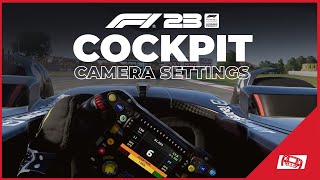 F1 23 Realistic Cockpit Camera Settings [upl. by Ahsennod]