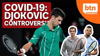 Backlash after Novak Djokovic tests positive for COVID19 [upl. by Marchal]