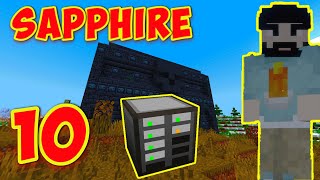 Minecraft Lets Play  Sapphire Survival 10Qism Ozbekcha minecraft RESPECT KayzoMC [upl. by Ellehcram680]