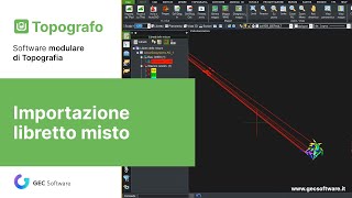 Topografo  Modulo T Importazione libretto misto [upl. by Murdocca765]