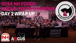 On the ground on Day 2 of the NH Foods Angus Youth National Roundup [upl. by Ailekahs]