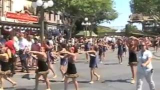 Baton Twirling Parade in Disneyland 2008 [upl. by Etselec]