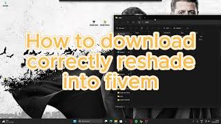 HOW TO DOWNLOAD RESHADE INTO FIVE M [upl. by Norvun]