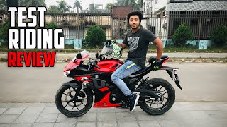 Suzuki GSX R150CC Dual ABS 2020 🔥 Test Riding Review [upl. by Kylie876]