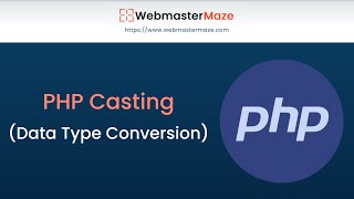 PHP Casting Data Type Conversion [upl. by Daisi]