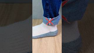 Be sure to remember this trick How to shorten jeans easily and quickly [upl. by Snoddy]