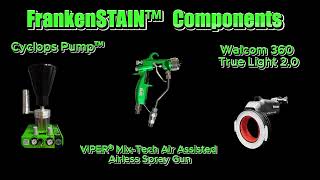 Cyclops™ FrankenSTAIN™ Edition  The Ultimate Spray Stain combo [upl. by Maje]