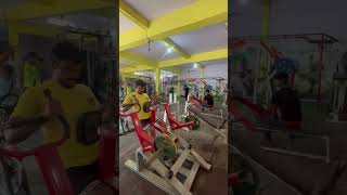 Back rowing machine bodybuilding minivlog motivation viralshorts youtubeshorts [upl. by Latoniah715]