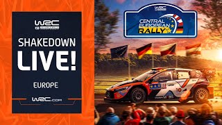 🔴 Shakedown LIVE  WRC Central European Rally 2024 [upl. by Racklin598]