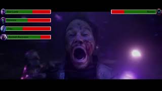 Guardians of the Galaxy 2014 Final Battle with healthbars 33 Edited By GabrielD2002 [upl. by Nehtiek4]