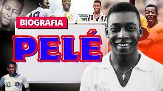 a BIOGRAFIA de PELÉ  o Rei Do FUTEBOL [upl. by Aiderfla]