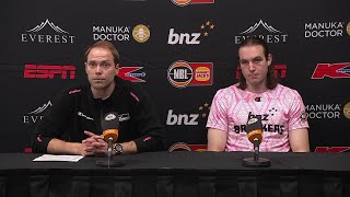 Petteri Koponen and Grant Anticevich press conference vs SE Melbourne Phoenix  Round 6 NBL25 [upl. by Felicity445]