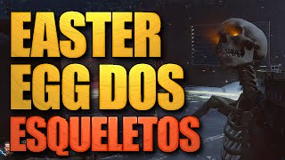 Mate Esqueletos ao invés de Zumbis  EASTER EGG BO3 Zombies  Der Eisendrache [upl. by Willette528]