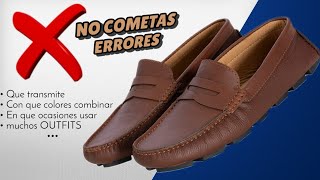 MOCASINES loafers → Como combinar y vestirlos  80 OUTFITS para hombre [upl. by Aremmat]