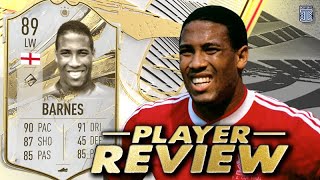 89 PRIME ICON BARNES SBC PLAYER REVIEW META  FIFA 23 ULTIMATE TEAM [upl. by Yrad257]