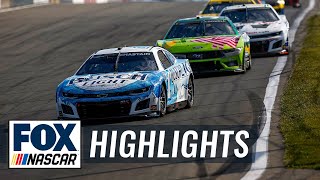 NASCAR Cup Series Go Bowling at The Glen Highlights  NASCAR on FOX [upl. by Erotavlas]