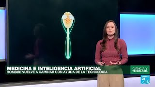 Inteligencia artificial esta técnica le devolvió la movilidad a un hombre parapléjico [upl. by Ssidnak]