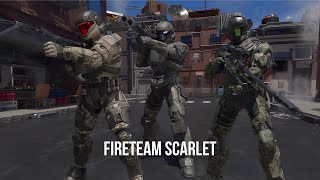 Fireteam Scarlet from the fanmade ODST game concept by Wernissage  Halo Infinite fit [upl. by O'Connor]