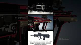 3D Animation How a IWI Tavor TAR21 Rifle works [upl. by Older601]