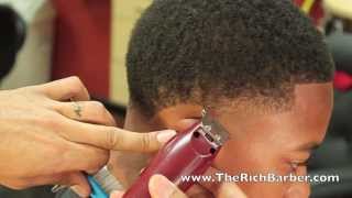 How To Taper Mini FroCurls  By Chuka The Barber [upl. by Tolecnal]