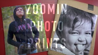 Zoomin photo prints Unboxing and review  Zoomin pearl amp Matte photo prints [upl. by Lusa]