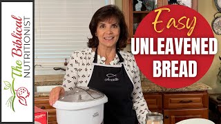 How to Make Unleavened Bread from the Bible  An Israeli Classic [upl. by Cazzie467]