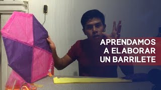 Aprendamos hacer un tradicional barrilete guatemalteco en tal solo seis pasos [upl. by Sukramed]