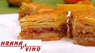 Domaća baklava  Hrana i Vino [upl. by Melita]